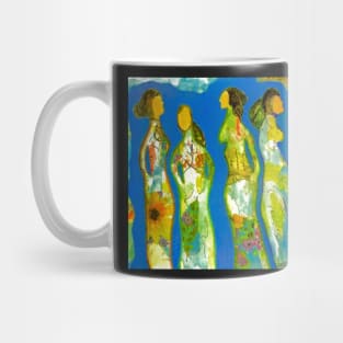 Four Lovelies (1 in a series of 4) Mug